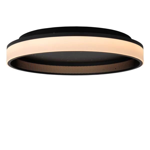 Lucide ESTREJA - Flush ceiling light - Ø 40 cm - LED Dim. - CCT - 2500K/3000K - Black - detail 1